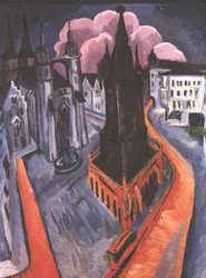 The Red Tower of Halle